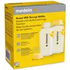 Medela 3er-Pack Aufbewahrungsbecher für Muttermilch, 150ml