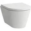 Laufen, Toilette + Bidet, Wand-WC COMPACT KARTELL spülrandlos, Tiefspü...
