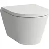 Laufen, Toilette + Bidet, Wand-WC COMPACT KARTELL spülrandlos, Tiefspü...