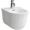 Laufen, Toilette + Bidet, The New Classic Wandbidet, 1 Hahnloch, mit Ü...