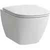 LAUFEN ROCA, Toilette + Bidet, Wand-WC LUA tief 360x520mm verd. Befest...