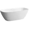 Laufen, Badewanne, INO Badewanne 1700x750x520 freistehend oval weiss (...