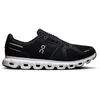 On Running, Herren, Laufschuhe, Cloud (44.5), Schwarz, Weiss