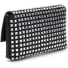 Guess, Damen, Handtasche, Zalina Flap Clutch, Schwarz