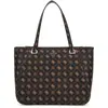Guess, Damen, Tasche, Calebra Tote Bag, Braun