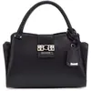 GUESS Jane Handtasche, schwarz, 6 Fächer, 38 x 11 x 17 cm