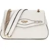 Guess, Damen, Handtasche, Katya Convertible Xbody Flap, Weiss, Rosa