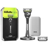 Gillette Nassrasierer Gillette Labs Rasierer mit Etui, 2 Klingen & Mag...