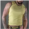 Macho Underwear, Herren, Shirts, Machogelbes T-Shirt L/Xl, Gelb, (L, X...