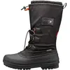 Stiefel mit Reißverschluss und Fell Blackstone OM63 Schwarz 48