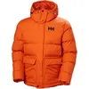 Helly Hansen Herren Klassische Winterjacke mit Kapuze, Orange