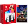 Nintendo Switch Castlevania Oled + Jubiläumskollektion Aus Asien Impor...