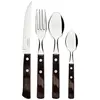 Tramontina Polywood Besteckset 24 Einheiten Braun Braun One Size