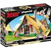 PLAYMOBIL Astérix Abraracourcix Hütte, 4 Figuren, 110 Teile, Bauspielz...