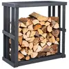 Westmann Holz Kaminholzregal Harald Anthrazit 52x108x106 cm