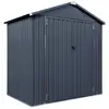 Westmann Stahl Gerätehaus Minor 64 Anthrazit 119x183x196 cm