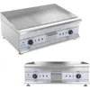 Expondo Royal Catering Doppel Elektro Grillplatte - 75 cm - glatt/geri...