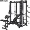 MAXXUS Multipresse 10.1 - mit Hantelbank, Klimmzug, Butterfly, Rudern,...