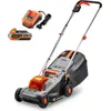 FUXTEC 20V Akku-Rasenmäher FX-E1RM20ECO-SET - 30cm Arbeitsbreite | 9,6...