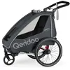 Qeridoo Fahrradanhänger Qupa 1 Modell Grey