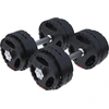GORILLA SPORTS® Kurzhanteln 2er Set 30 kg, Verstellbar | 30-mm-Hantels...