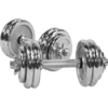 GORILLA SPORTS® Kurzhantelset 30kg - 2er Set, 30mm, Gewichte 4x1,25kg ...