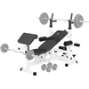 GORILLA SPORTS® Multifunktion Hantelbank - inkl. Hantelset mit 108 kg ...