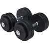 GORILLA SPORTS® Kurzhanteln 2er Set 20/30 kg, verstellbar, aus Kunstst...