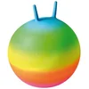 EDUPLAY Spielzeug-Gartenset Regenbogen-Hüpfball Ø 50 cm, Griffe 10 cm,...