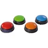 EDUPLAY Lernspielzeug Buzzer mit Blinklicht-Signal & Töne (4-St), 4-te...