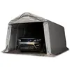 INTENT24 Garagenzelt Carport 3,3 x 4,8 m PVC PRIMEtex 2300 Plane Weide...