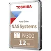 Toshiba N300, 12 TB, 7200 RPM, 512 MB, 3.5", Serial ATA III