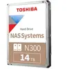 Toshiba N300, 14 TB, 7200 RPM, 512 MB, 3.5", Serial ATA III