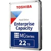 Toshiba MG Series, 22 TB, 7200 RPM, 512 MB, 3.5", SATA