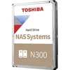 Toshiba N300 NAS, 4 TB, 7200 RPM, 256 MB, 3.5", SATA