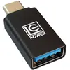LC-Power USB A   USB C (USB-A, 3.20 cm), Data + Video Adapter, Schwarz