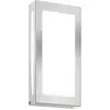 LED-Wandleuchte Aqua Rain Mini mit BWM, edelstahl