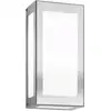 LED-Außenwandleuchte Kina, Edelstahl, Glas, 2700K