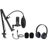 Audio-Aufnahme-Set Easypix MyStudio Podcast Schwarz TU