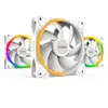be quiet! LIGHT WINGS WHITE 120mm PWM | 3er-Pack Gehäuselüfter