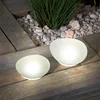 esotec Solar Glas-Leuchtsteine im 2er-Set wetterfest ECHTGLAS outdoor ...