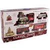 Spetebo Weihnachtsszene XXL Weihnachtszug - über 500 cm Schienen, mit ...