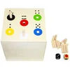 EDUPLAY Lernspielzeug "Ab in die BOX" - BIG mit 2 Würfel & 30 Holzstäb...