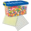 Eduplay Knopf-Mosaik Spielzeug Set 1010 Stück mehrfarbig