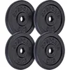 ScSPORTS® Hantelscheibe, 20 kg, (4-tlg)