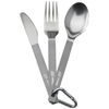 Besteckset aus Titan inklusive Tasche Esbit Grau TU