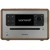 Sonoro Kompaktanlage ELITE SO-9110-200-WA Walnuss-Silber