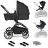 BabyGo 3in1 Kombikinderwagen Harmony, black