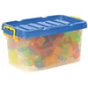 EDUPLAY Lernspielzeug Legematerial Transparent (360-St)