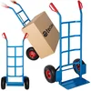 tectake Sackkarre Hubwagen, Belastbarkeit 200 kg, Stahlrahmen und Luft...